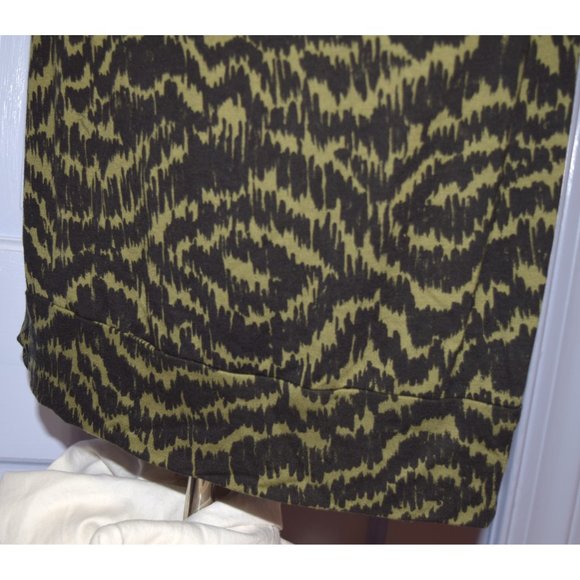 Trina Turk Olive/ Black Dress size 6 - Picture 7 of 7